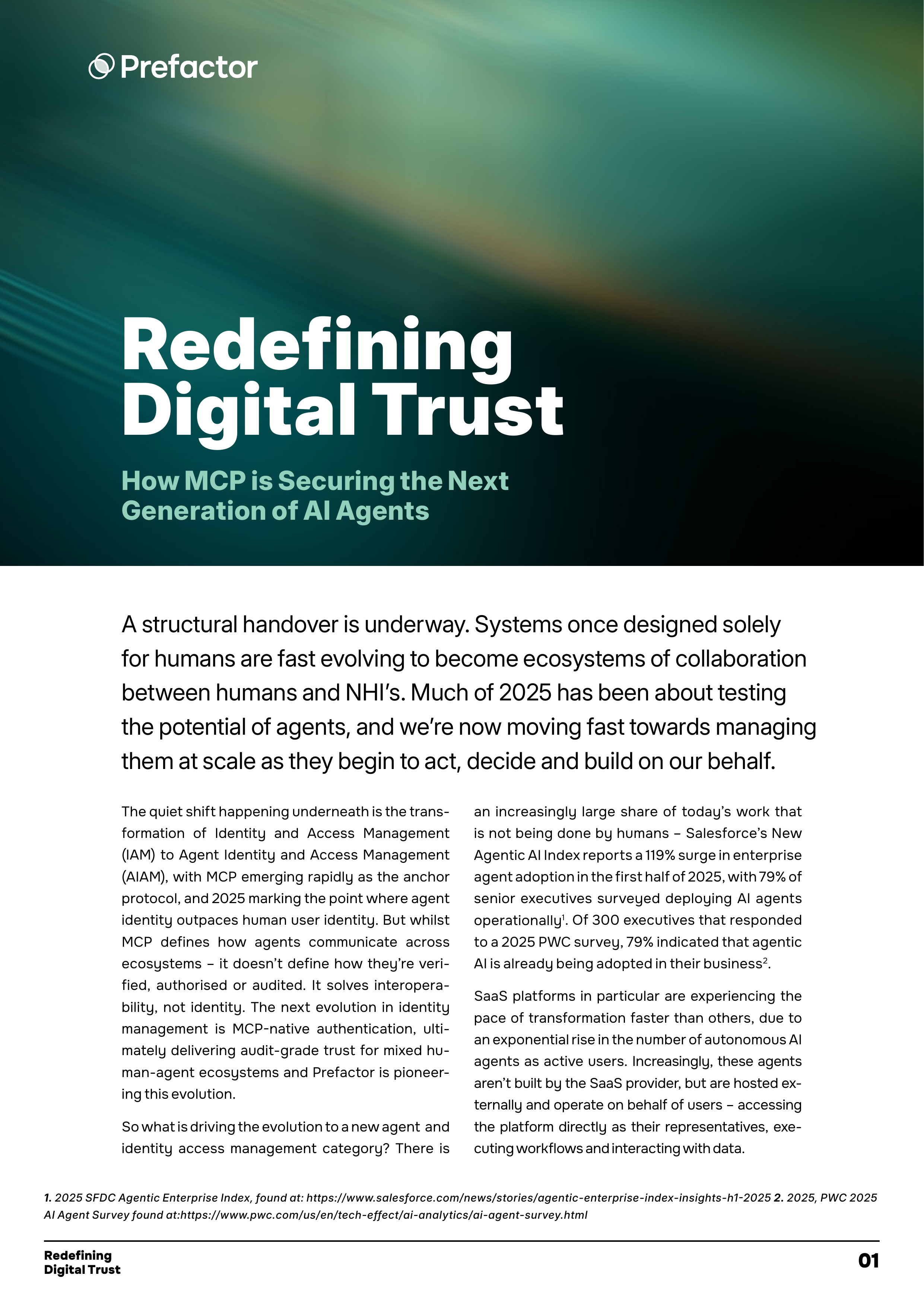 Redefining Digital Trust — White Paper Cover